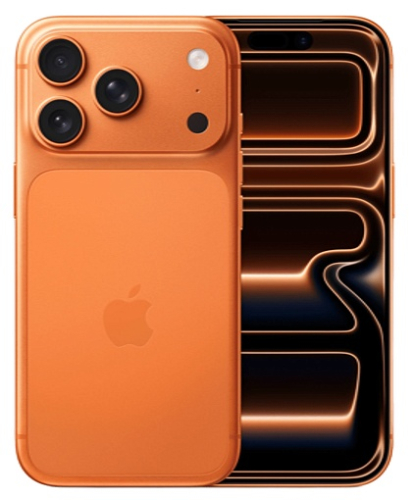 Смартфон Apple iPhone 17 Pro Max, 2TB, Cosmic Orange | Оранжевый, Dual eSIM