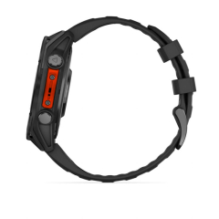 Умные часы Garmin Fenix 8 47mm AMOLED, Slate Gray, Black Silicone Band