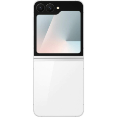Смартфон Samsung Galaxy Z Flip7 FE, nanoSIM + eSIM, 8.256GB, White (белый)