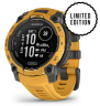 Умные часы Garmin Instinct 3 45mm Solar, Sunburst, Sunburst/Grey Silicone Band, 010-02934-02