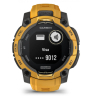 Умные часы Garmin Instinct 3 45mm Solar, Sunburst, Sunburst/Grey Silicone Band, 010-02934-02