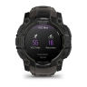Умные часы Garmin Instinct 3 50mm AMOLED, Black, Charcoal Band, 010-03020-00