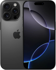 Смартфон Apple iPhone 16 Pro, 512GB, Black Titanium | Черный