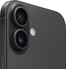 Смартфон Apple iPhone 16, 128GB, Black | Черный