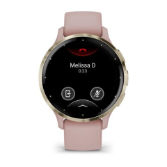 Умные часы Garmin Venu 3S, Soft Gold/Dust Rose, 010-02785-03