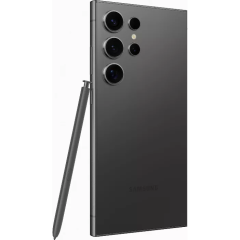 Смартфон Samsung Galaxy S24 Ultra 5G, nanoSIM + eSIM, 12.512GB, Titanium Black (титановый черный)
