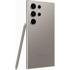 Смартфон Samsung Galaxy S24 Ultra 5G, nanoSIM + eSIM, 12.512GB, Titanium Gray (титановый серый)